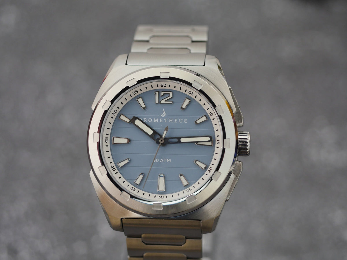 Prometheus Jamanta Pastel Blue Dial No Date Miyota 9039