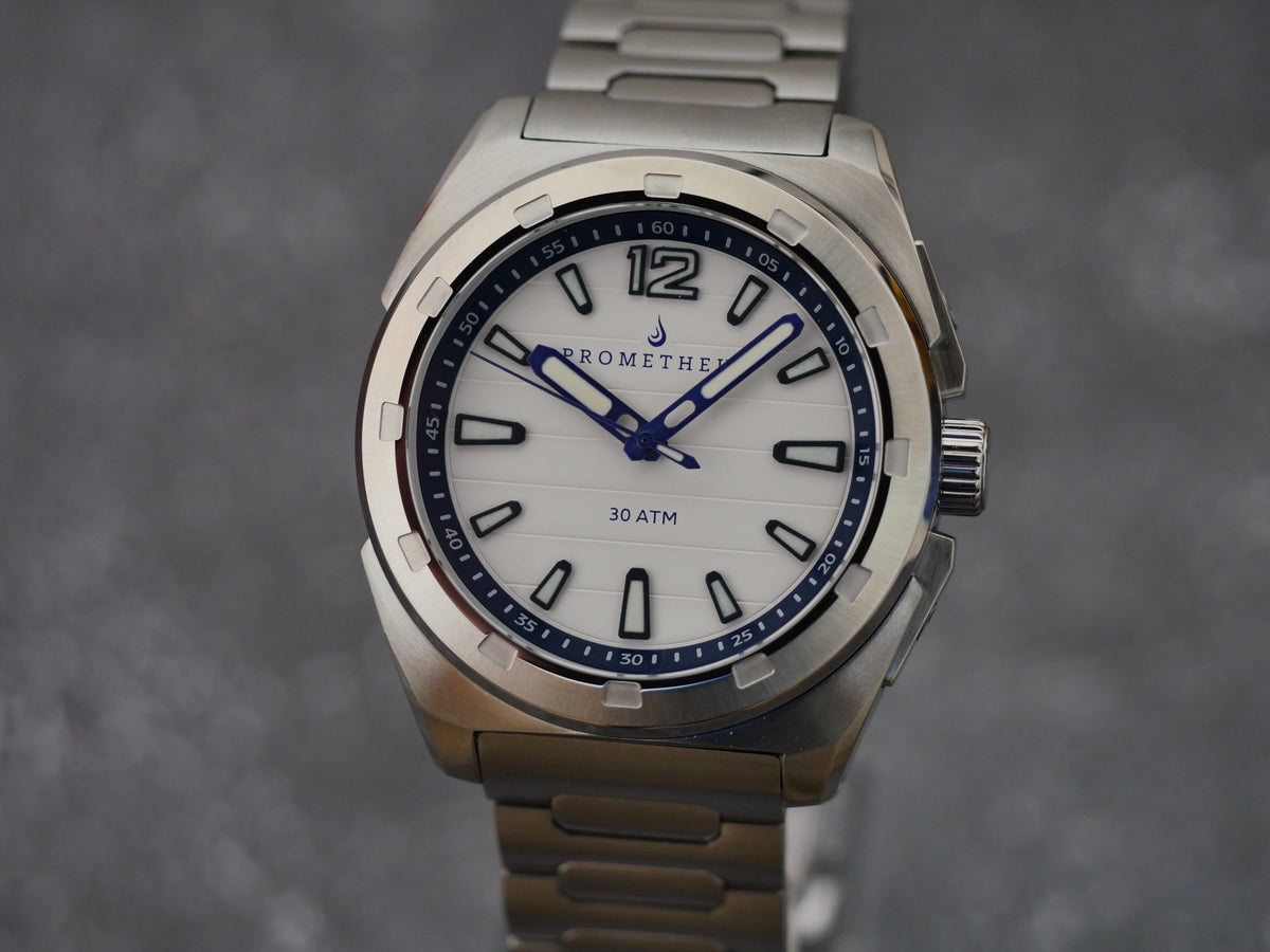 Prometheus Jamanta White Dial  No Date Miyota 9039