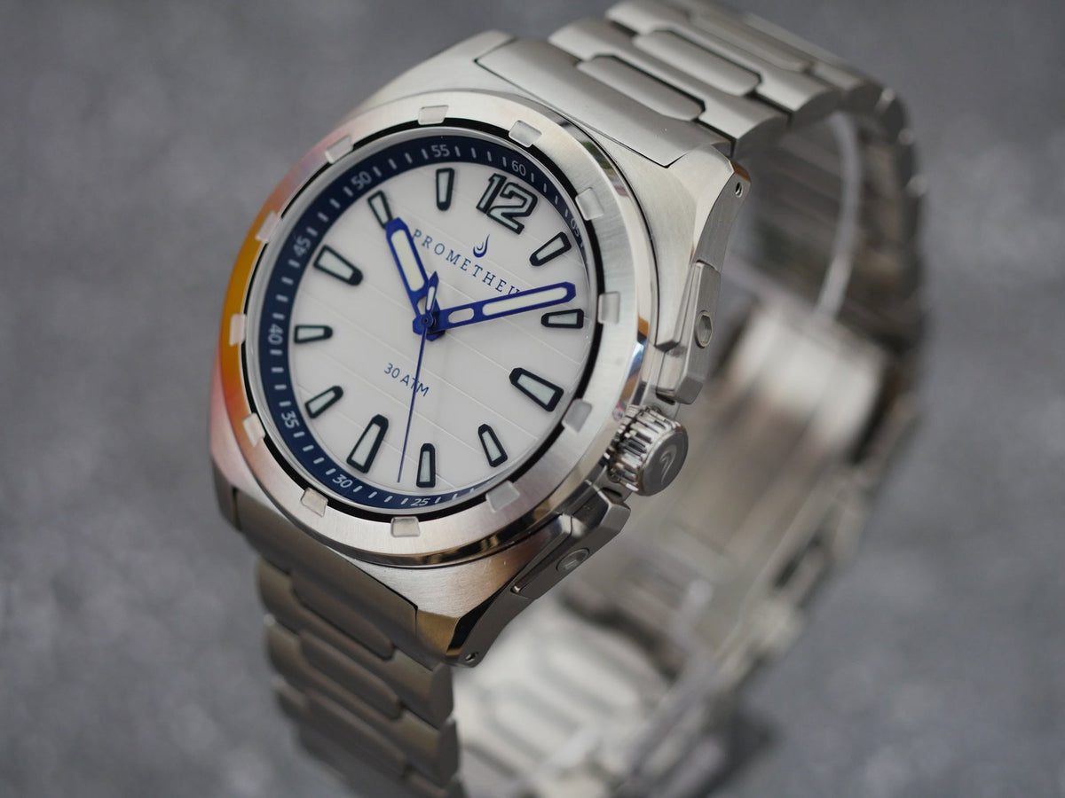 Prometheus Jamanta White Dial  No Date Miyota 9039