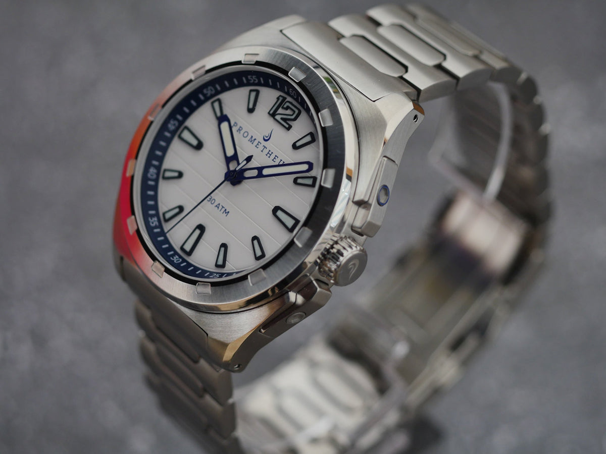 Prometheus Jamanta White Dial  No Date Miyota 9039