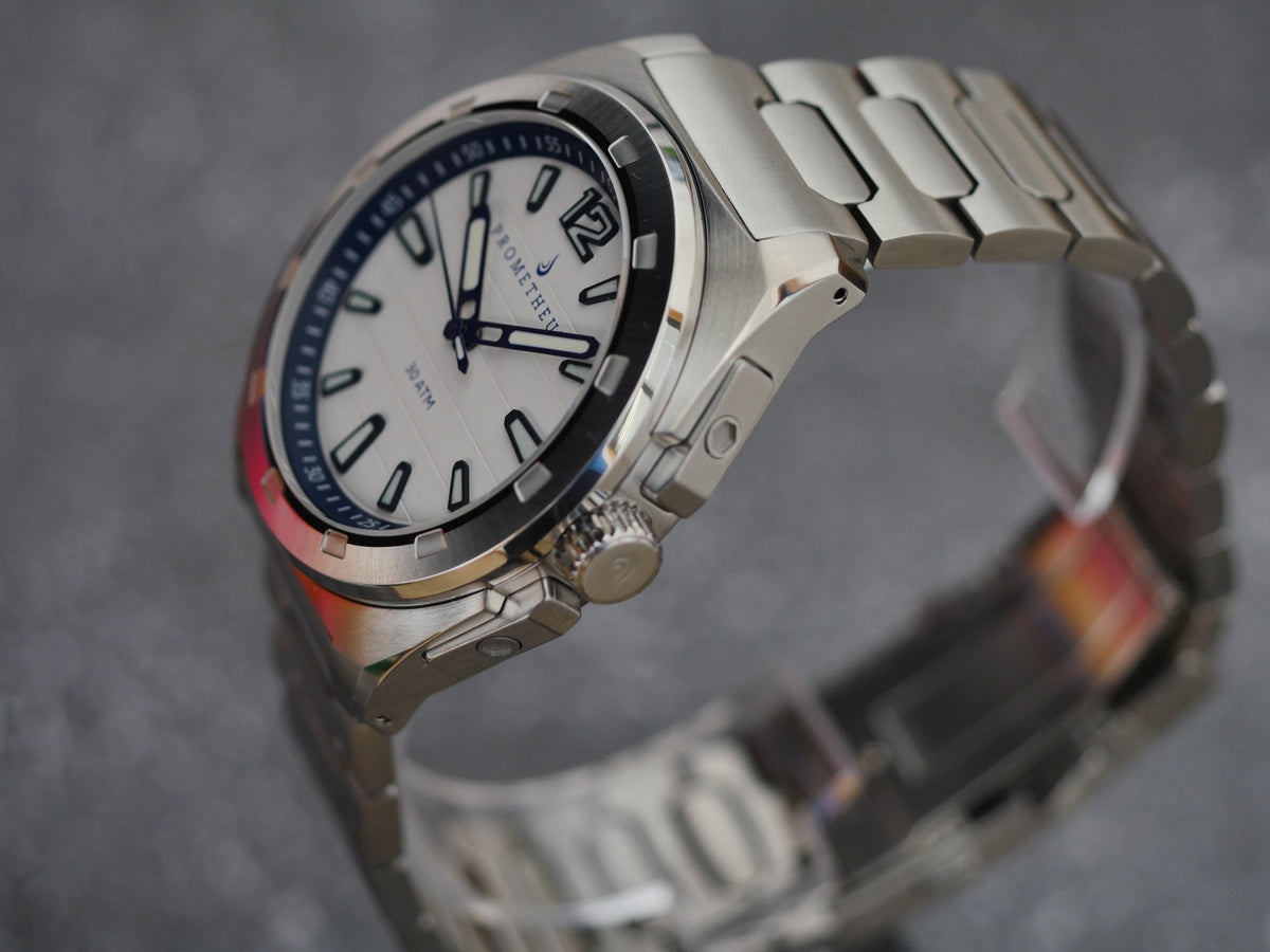 Prometheus Jamanta White Dial  No Date Miyota 9039