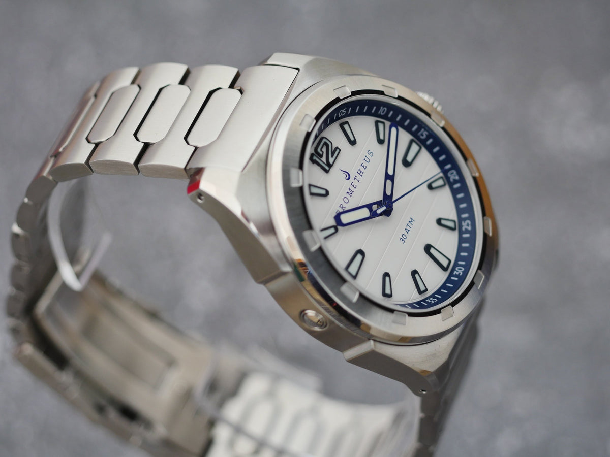 Prometheus Jamanta White Dial  No Date Miyota 9039