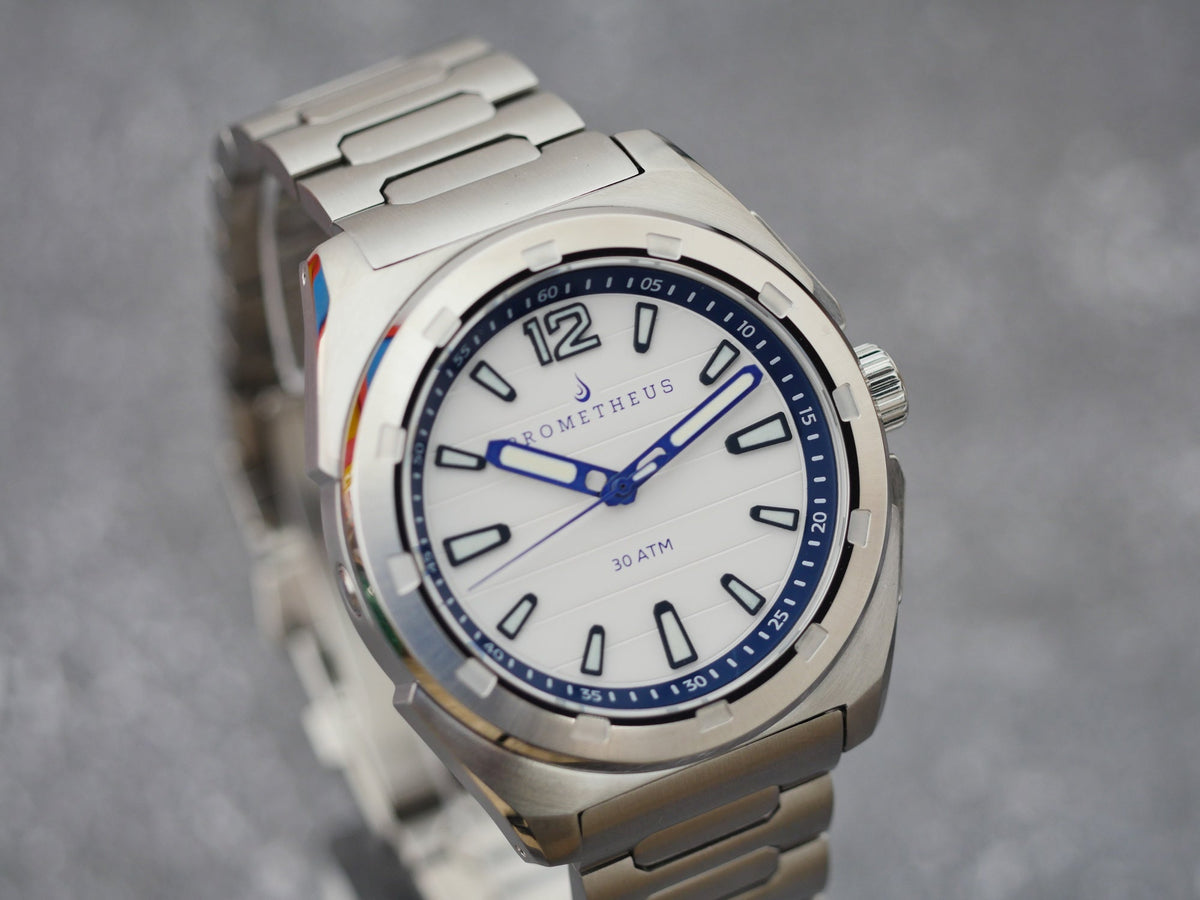 Prometheus Jamanta White Dial  No Date Miyota 9039