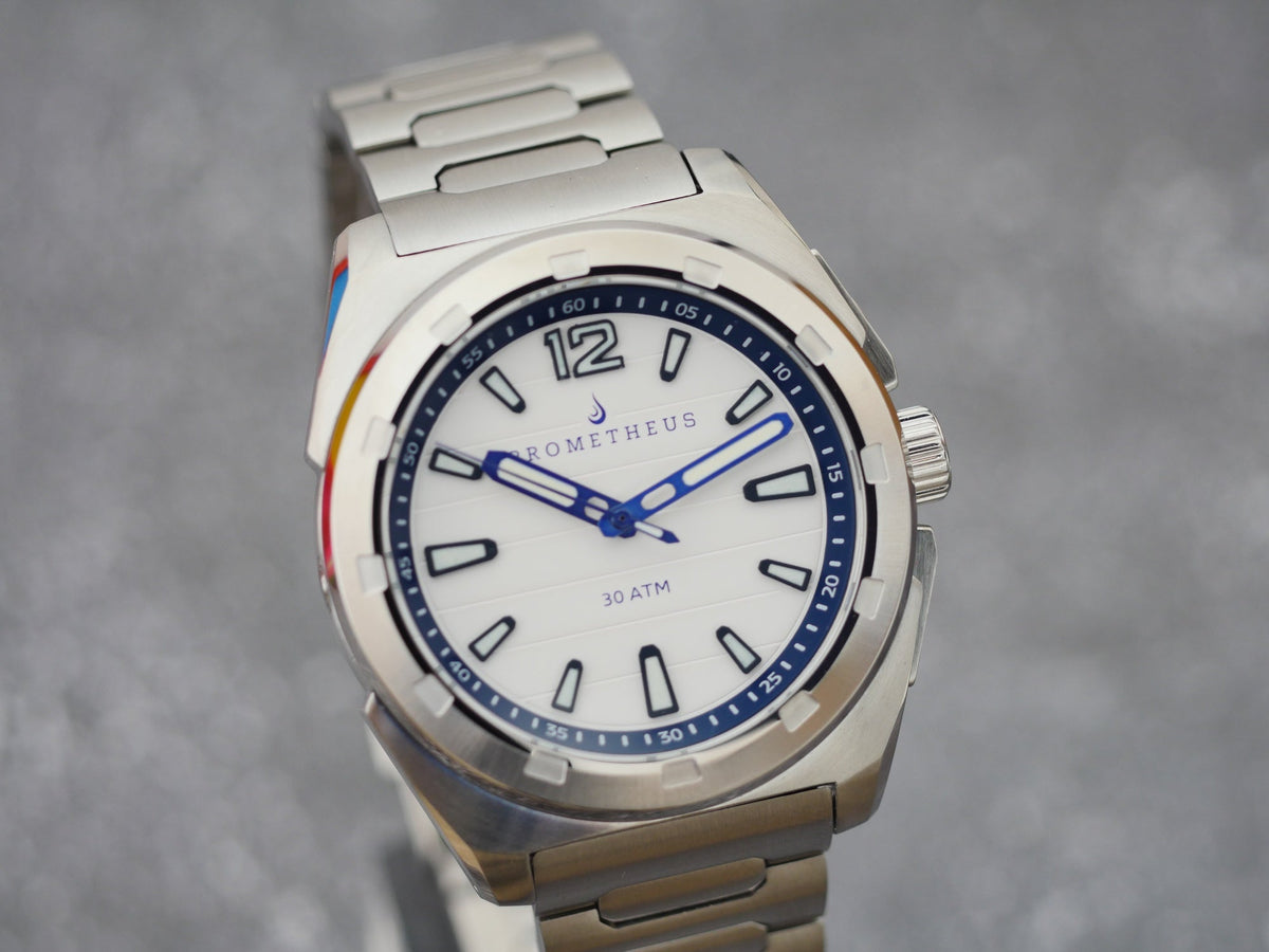 Prometheus Jamanta White Dial  No Date Miyota 9039