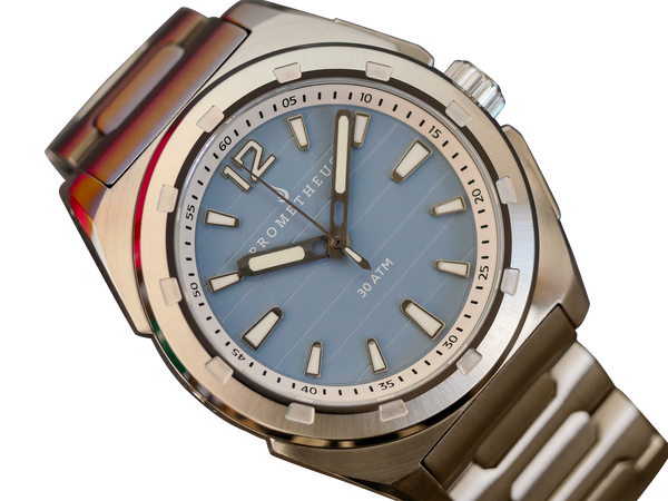 Prometheus Jamanta Pastel Blue Dial No Date Miyota 9039