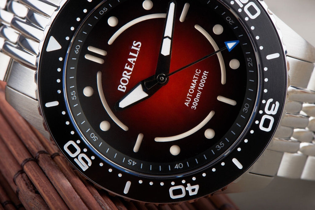Pre-Order Borealis Lusitano Salmon Dial - Borealis Watch Company
